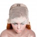Stema #4/350 Ginger Brown Highlight 13x4 Transparent Lace Frontal Human Hair Wig